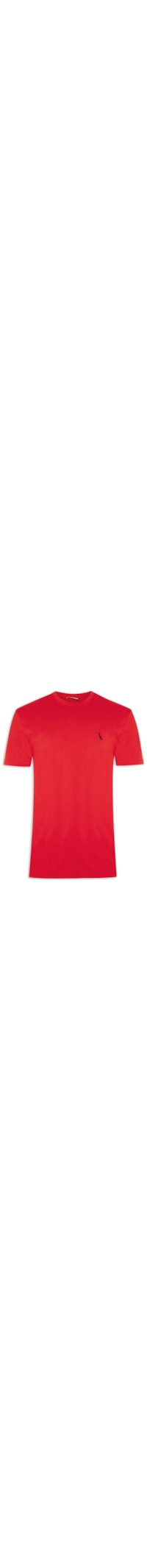 Camiseta Masculina Careca - Vermelho