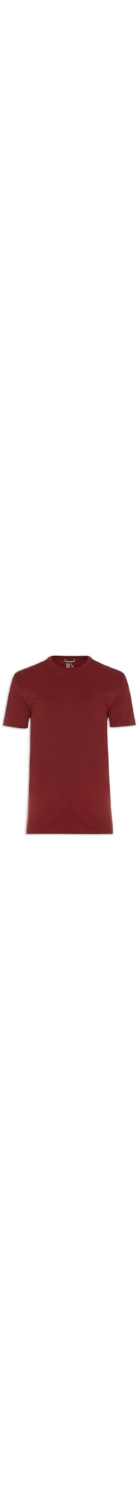 Camiseta Masculina Careca - Vermelho