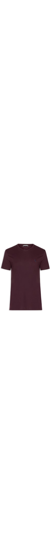 Camiseta Masculina Careca - Vinho