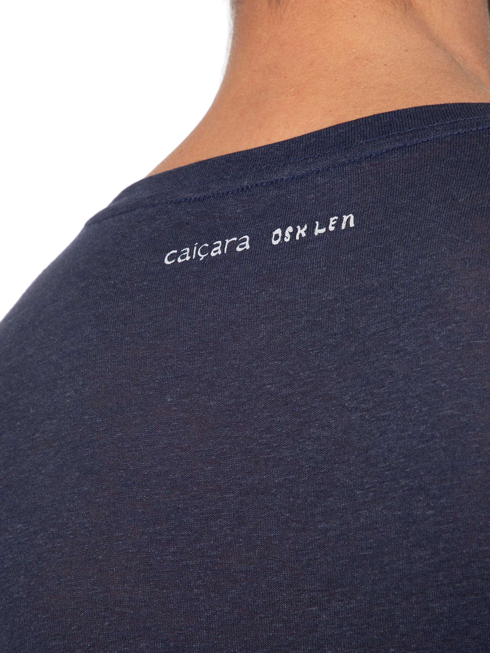 Camiseta Masculina Casa Da Ancora Light Regenerate Life Azul Osklen