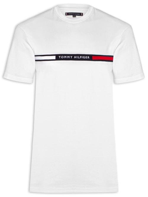 Camiseta Masculina Chest Insert Tee – Branco