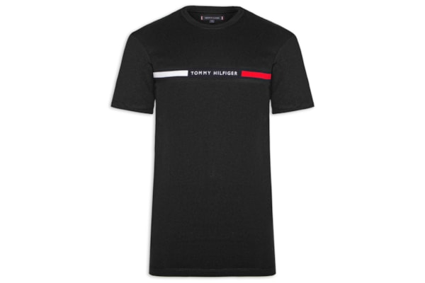 Camiseta Masculina Chest Insert Tee - Preto