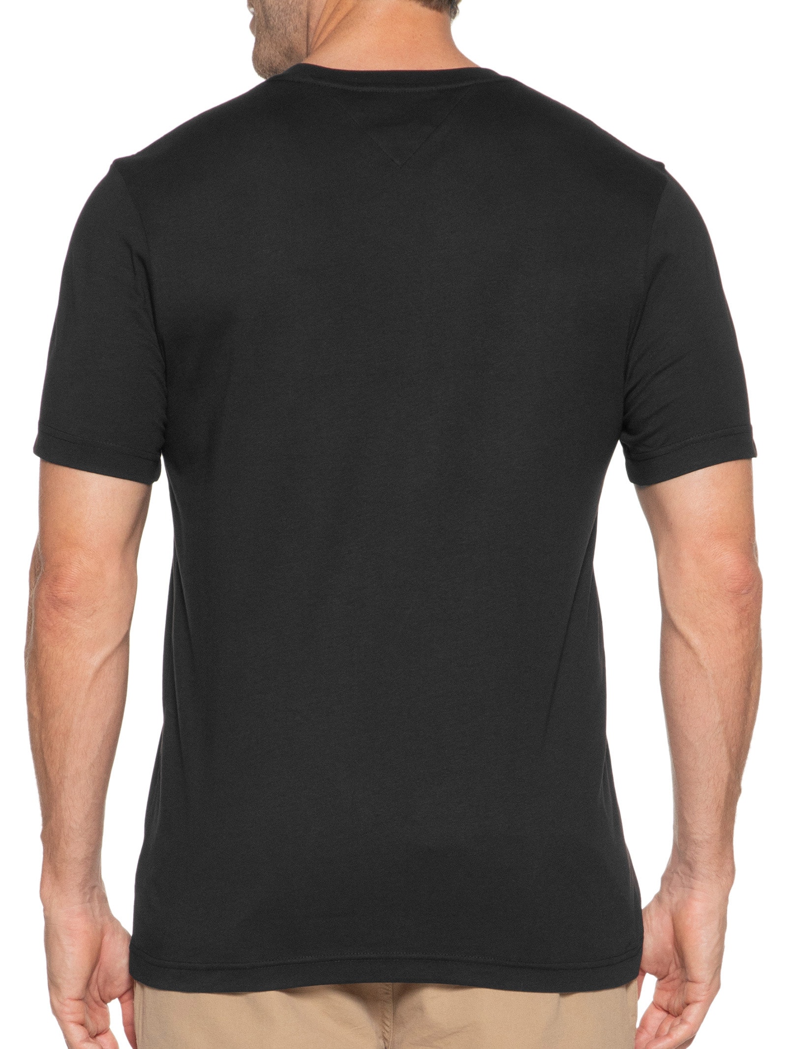 Camiseta Masculina Chest Insert Tee Preto Tommy Hilfiger