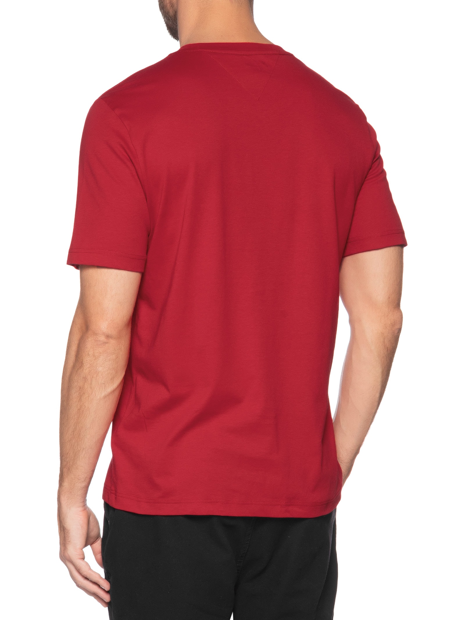 Camiseta Masculina Chest Insert Tee Vermelho Tommy Hilfiger