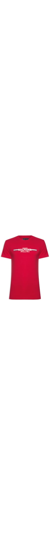 Camiseta Masculina Chest Stripe Tee - Vermelho