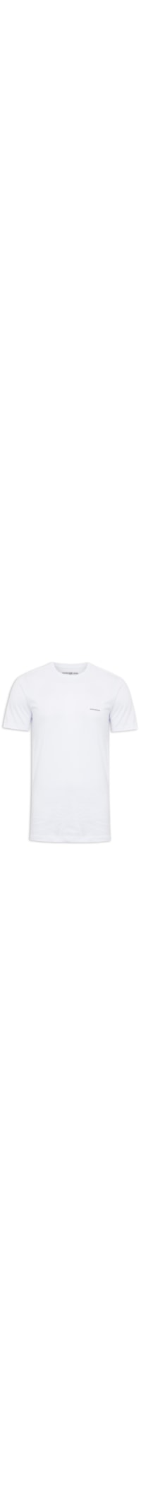 Camiseta Masculina Cjk Logo Básico Peiito - Branco