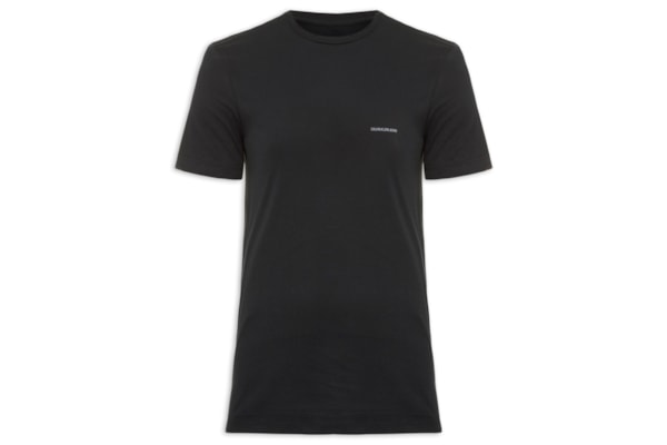 Camiseta Masculina Cjk Logo Básico Peito - Preto