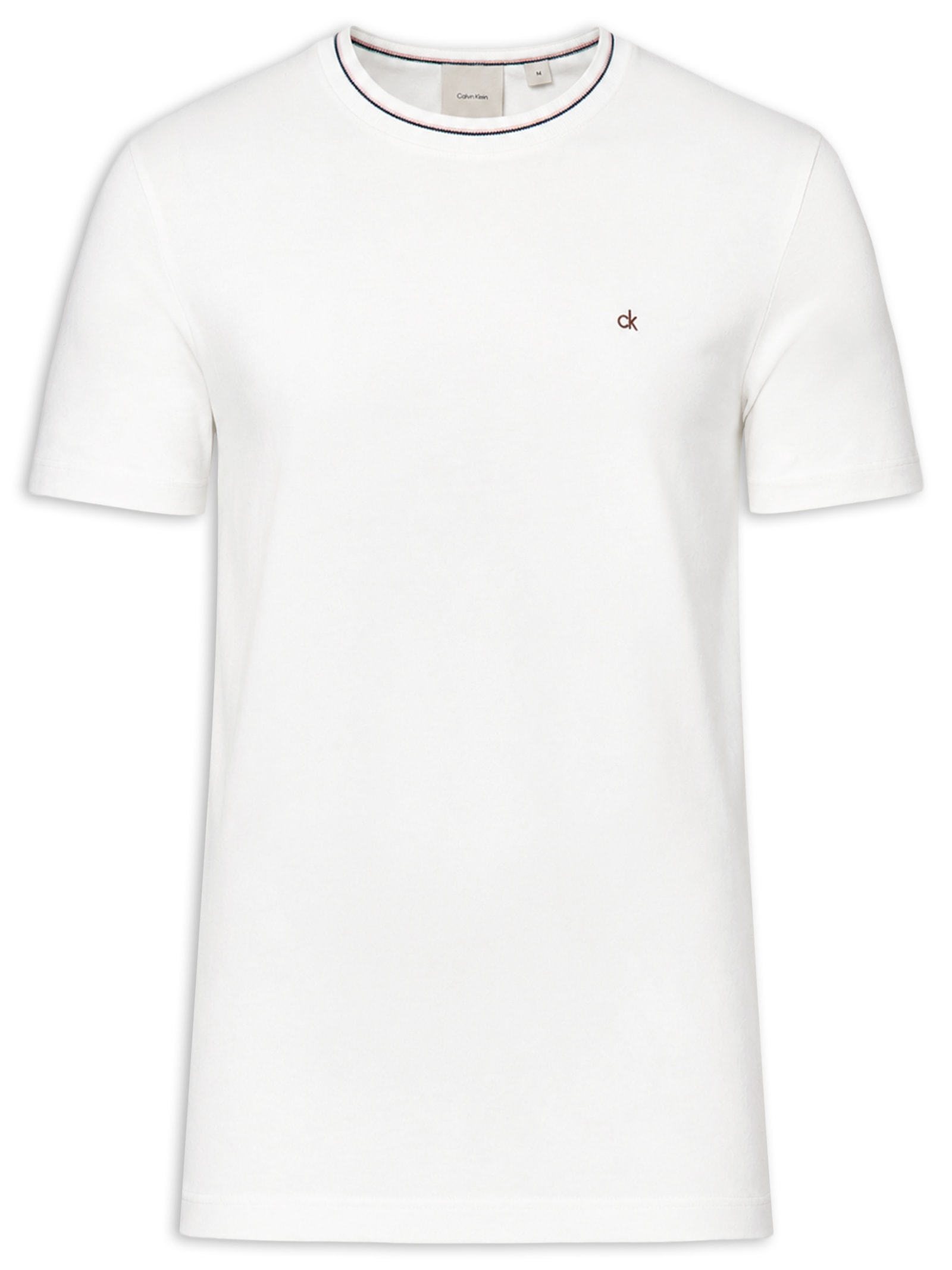 Camiseta Masculina CK Malhão Branco Calvin Klein
