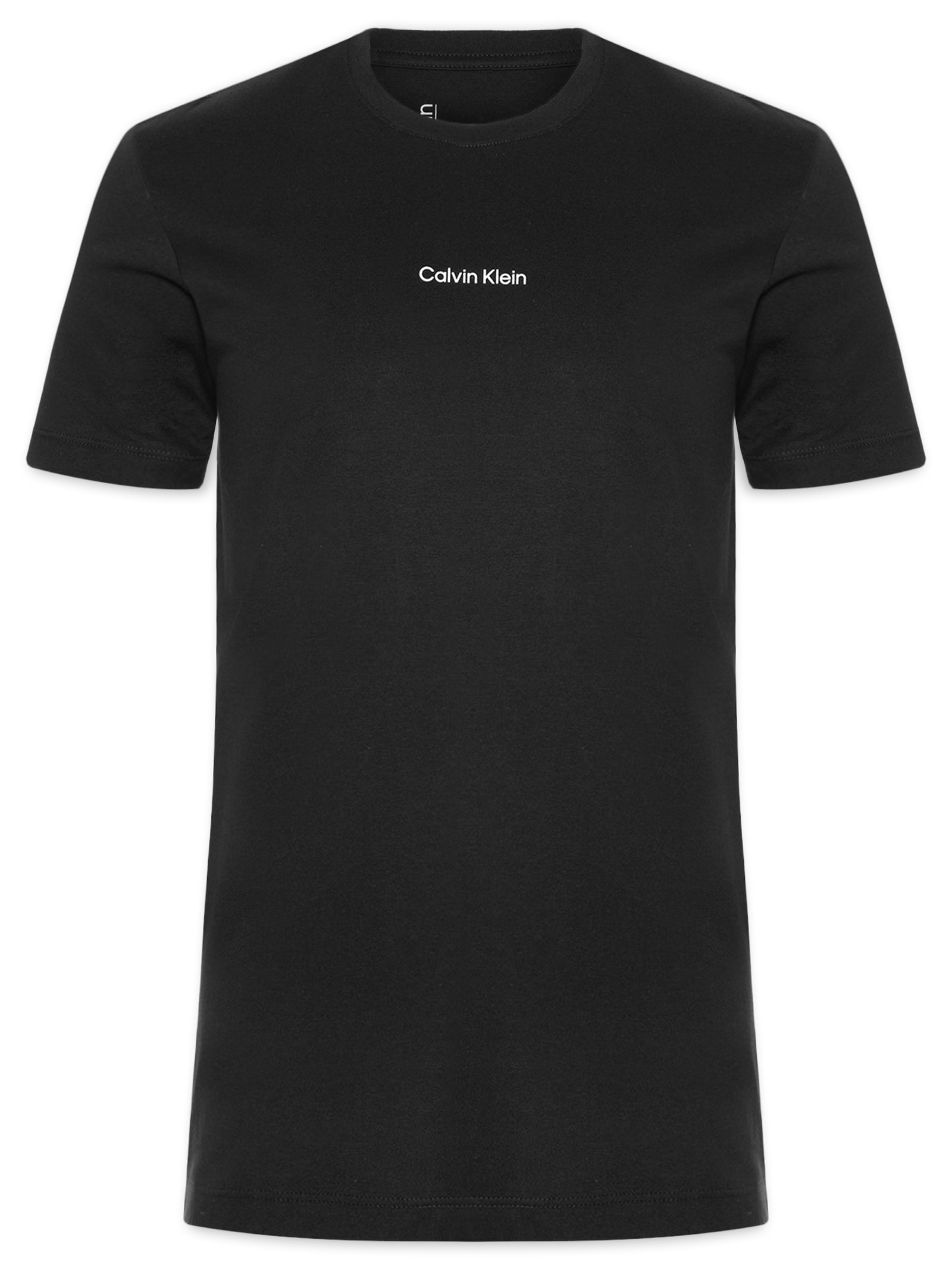 Camiseta Masculina Ck Nano Logo Preto Calvin Klein - White Label