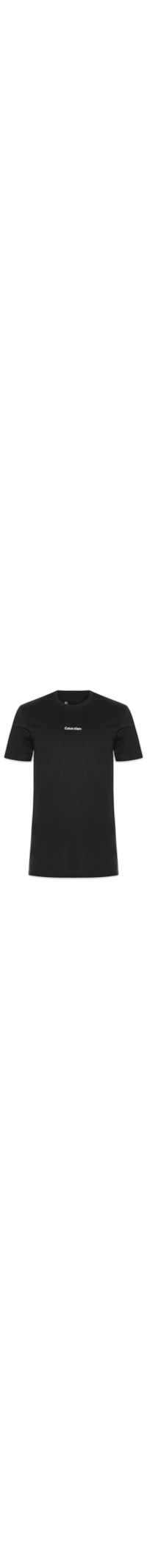 Camiseta Masculina Ck Nano Logo - Preto