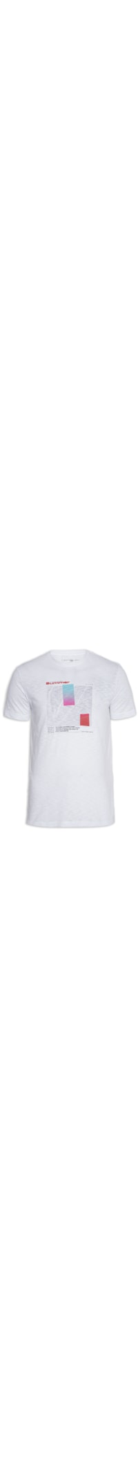 Camiseta Masculina Ckj Masc Enjoy Summer - Branco