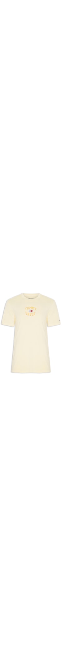 Camiseta Masculina Classic Arched Logo - Amarelo