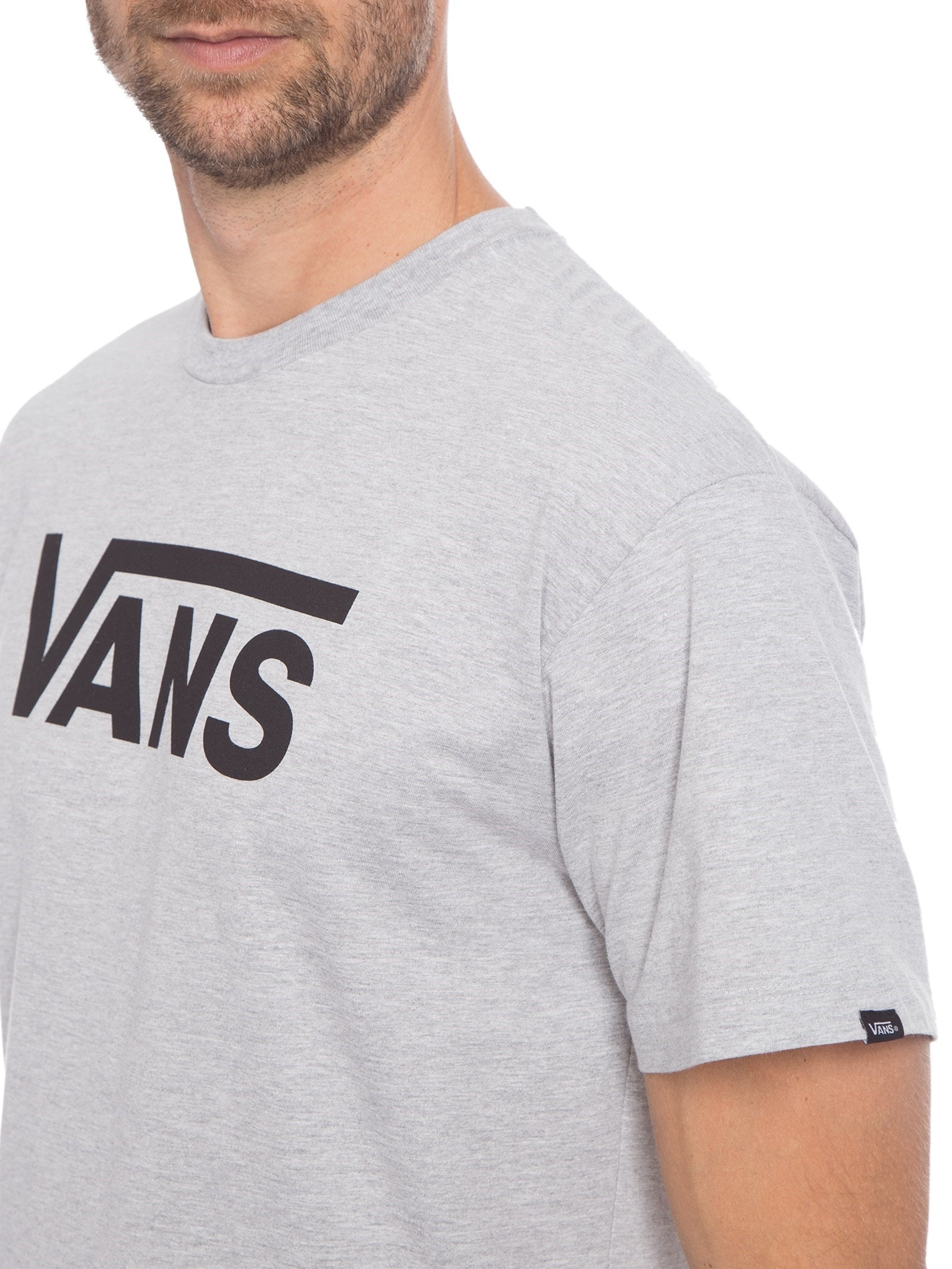 Camiseta Masculina Classic Cinza Vans