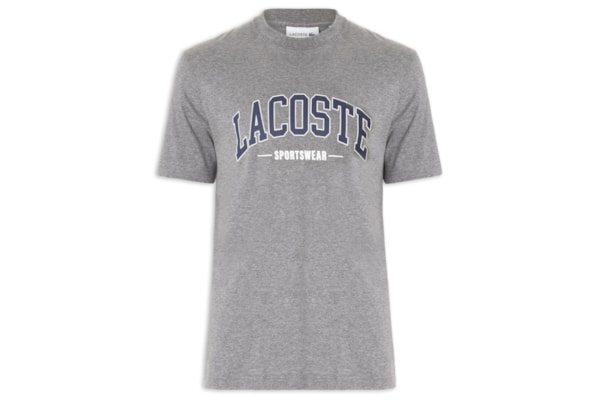 Camiseta Masculina Classic Fit Algodão - Cinza  