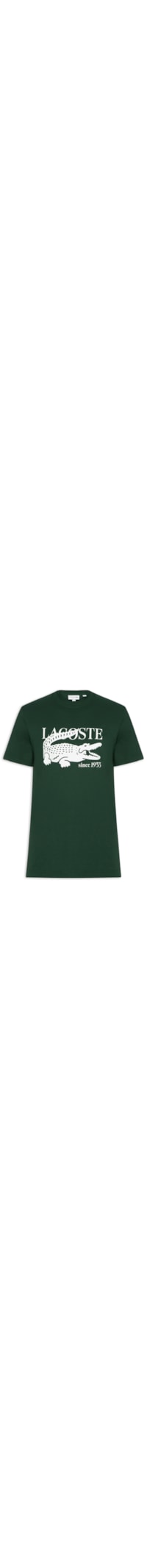 Camiseta Masculina Classic Fit Big Croco - Verde