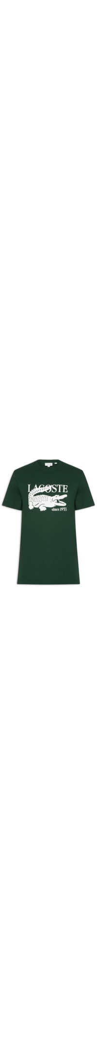 Camiseta Masculina Classic Fit Big Croco - Verde