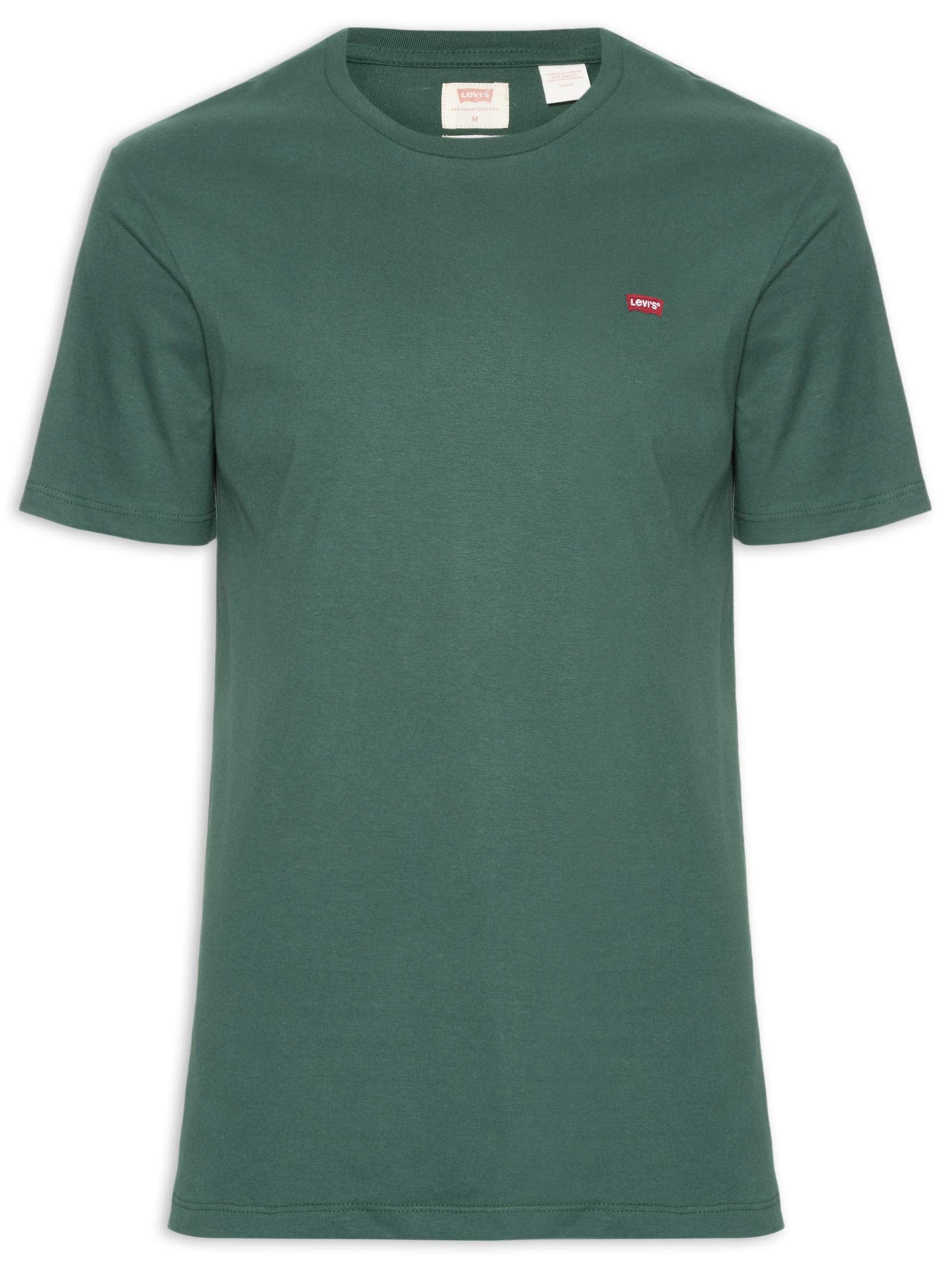 Camiseta Masculina Classic Fit Com Logo Verde Levi's