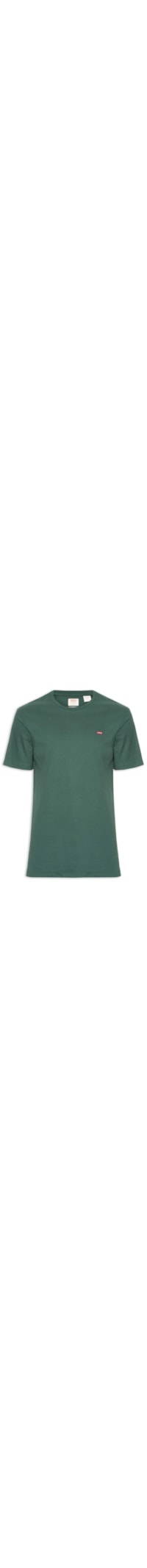 Camiseta Masculina Classic Fit Com Logo - Verde