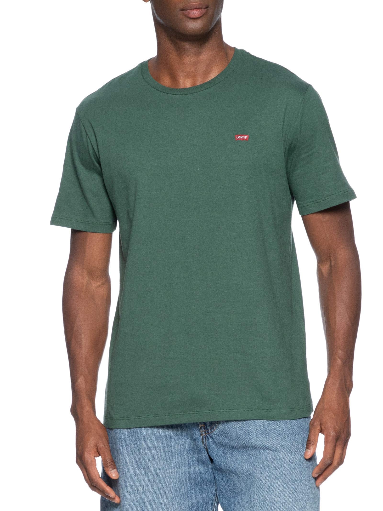 Camiseta Masculina Classic Fit Com Logo Verde Levi's