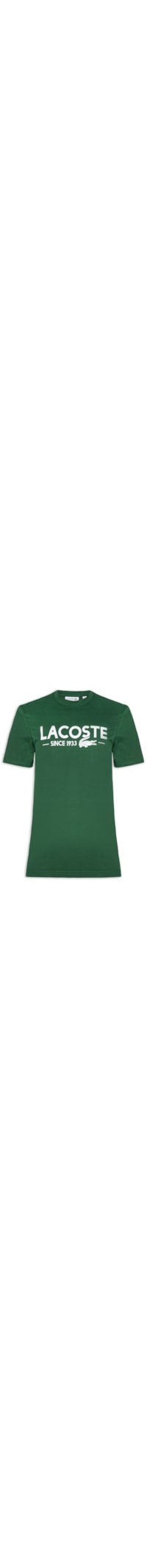 Camiseta Masculina Classic Fit Foundation Date Em Algodão - Verde