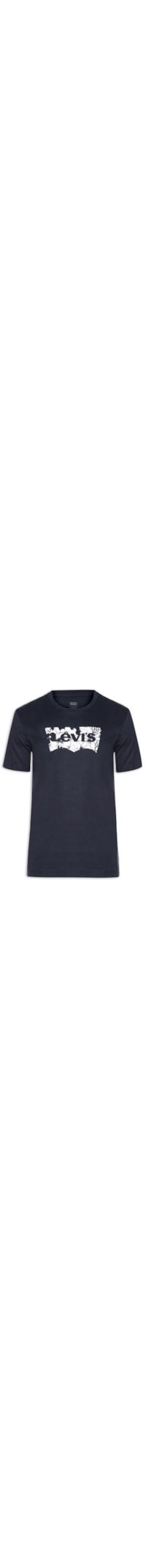 Camiseta Masculina Classic Fit Gola Careca Graphic - Azul