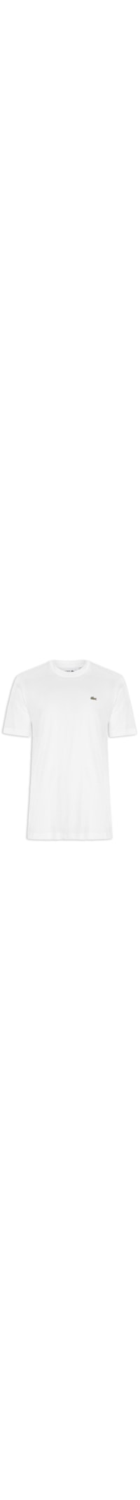 Camiseta Masculina Classic Fit Gola Redonda Em Algodão - Branco