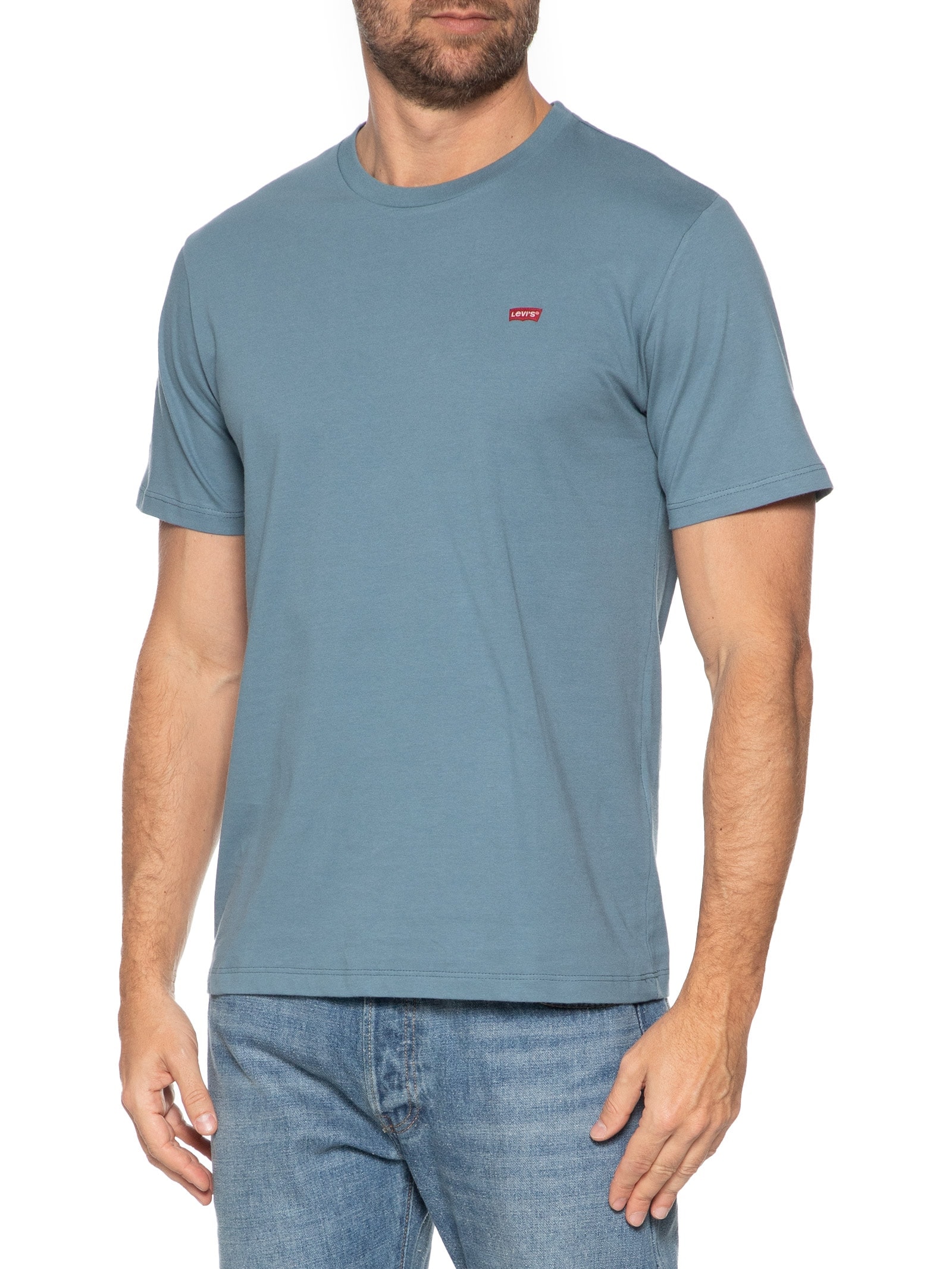 Camiseta Masculina Classic Fit Housemark Tee Azul Levi's