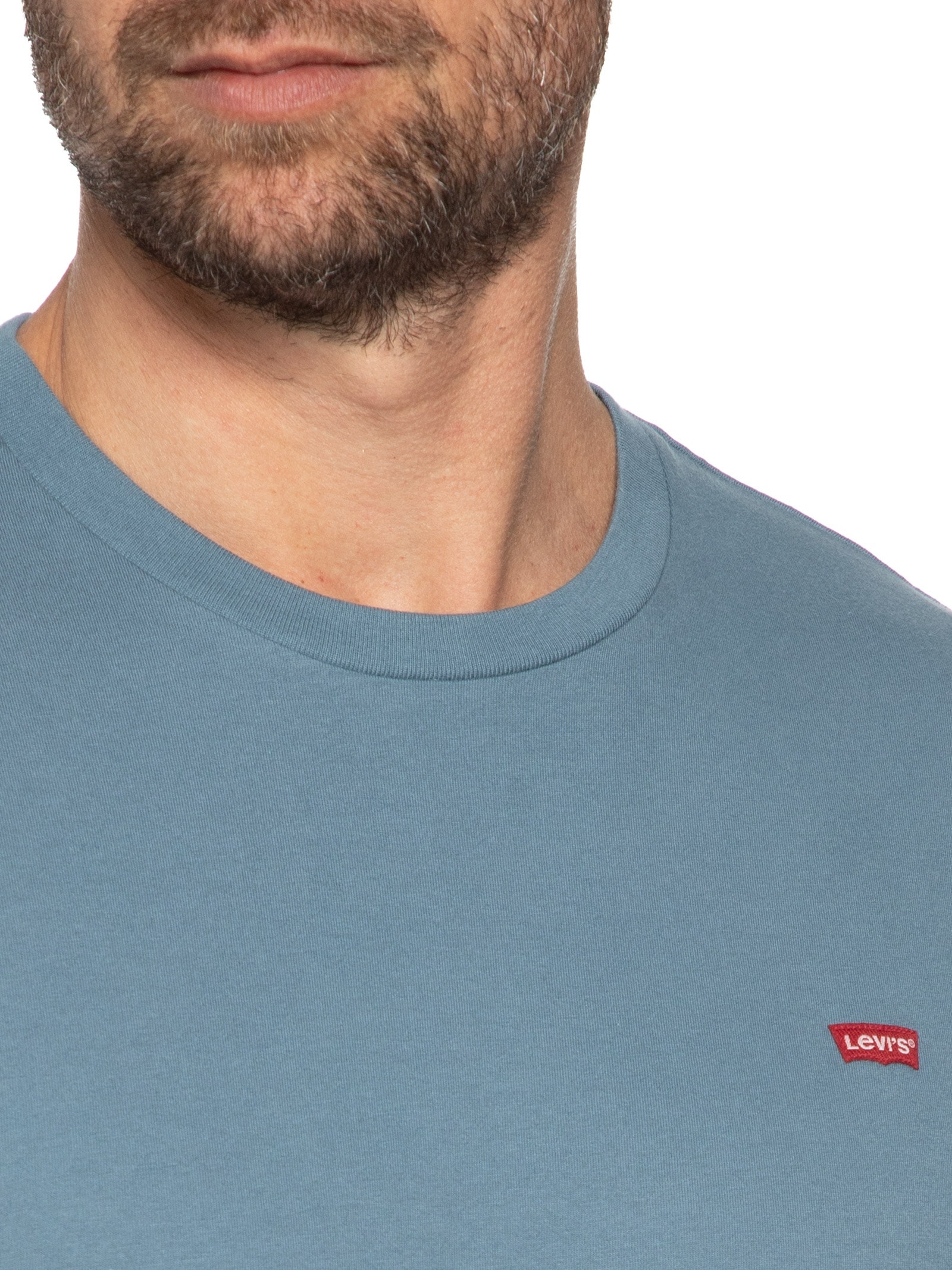 Camiseta Masculina Classic Fit Housemark Tee Azul Levi's