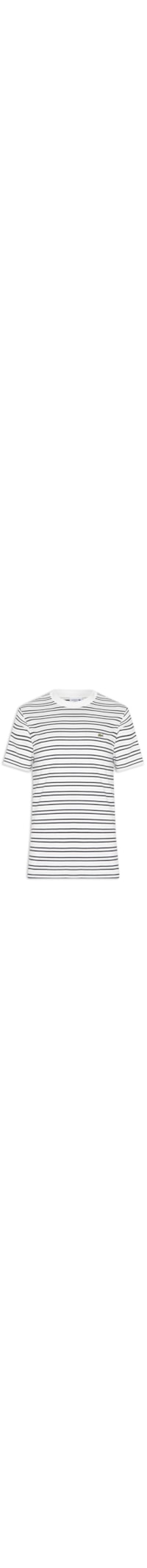 Camiseta Masculina Classic Fit Listrada - Off White