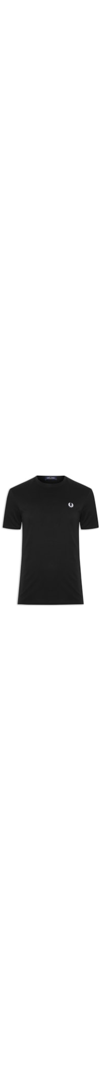 Camiseta Masculina Classic Fit Louro Bordado - Preto