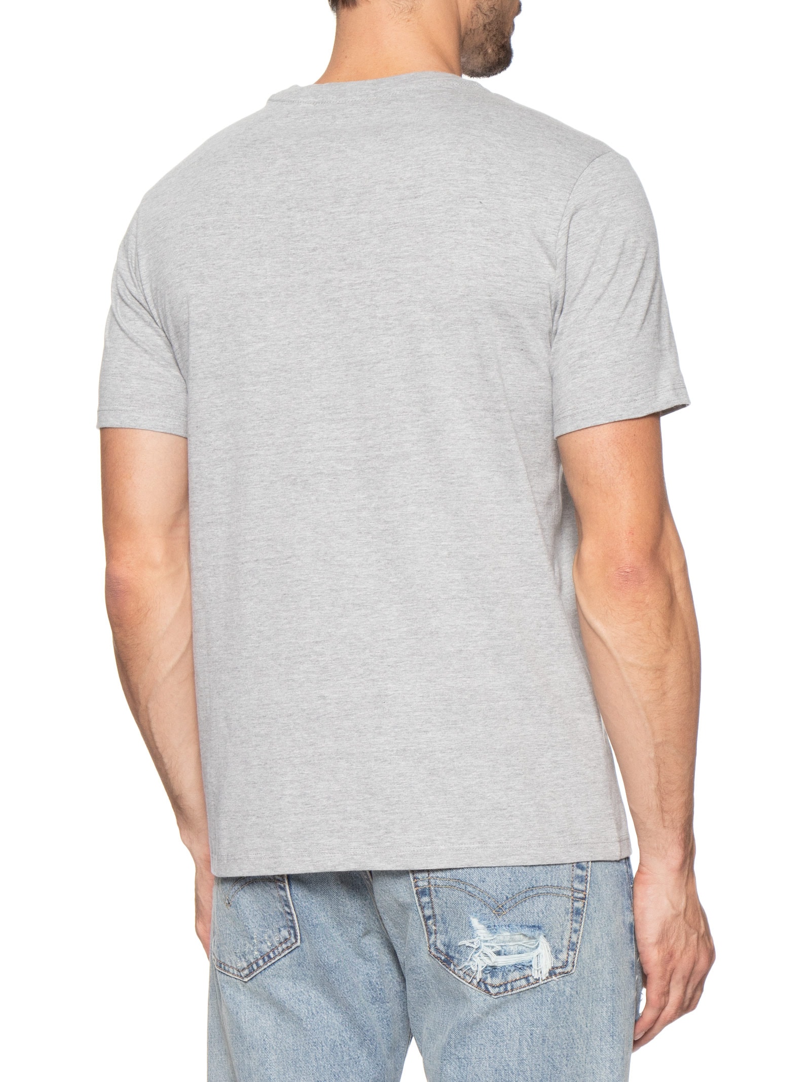 Camiseta Masculina Classic Graphic Set-in Logo Cinza Levi's