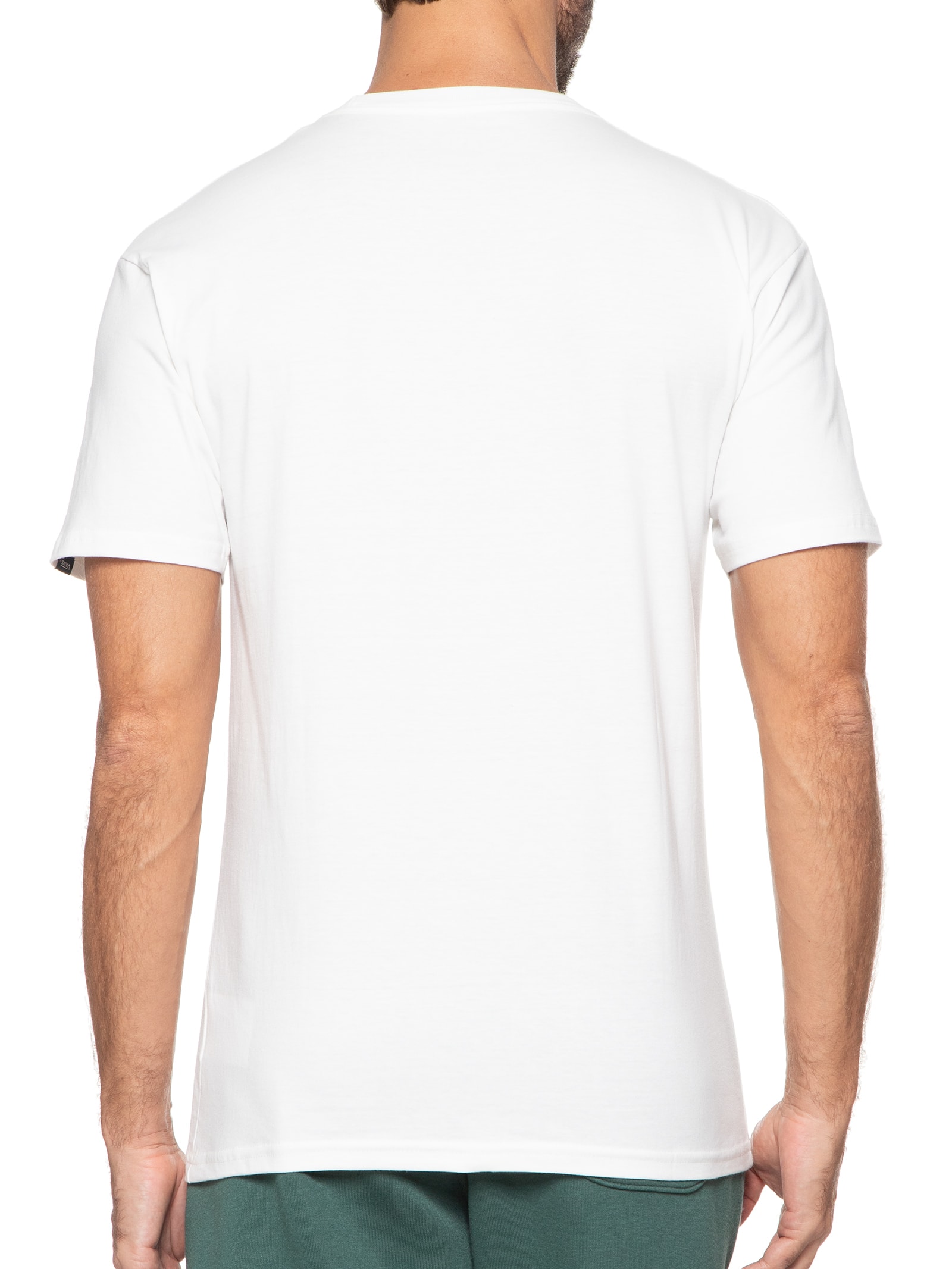 Camiseta Masculina Classic Print Box Branco Vans