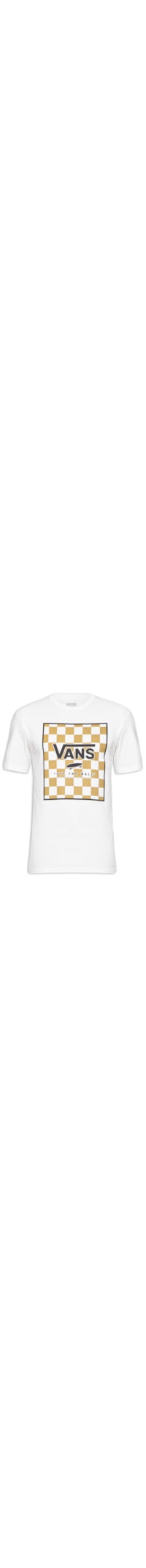 Camiseta Masculina Classic Print Box - Branco