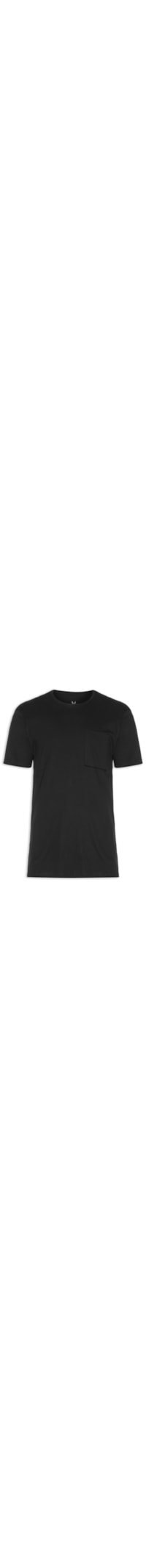 Camiseta Masculina Clean Premium - Preto