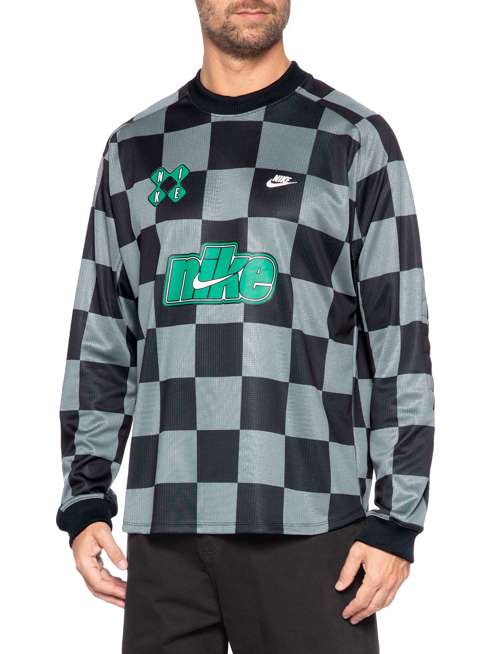 Camiseta Masculina Club Goalie Top Away Ftbl Preto Nike