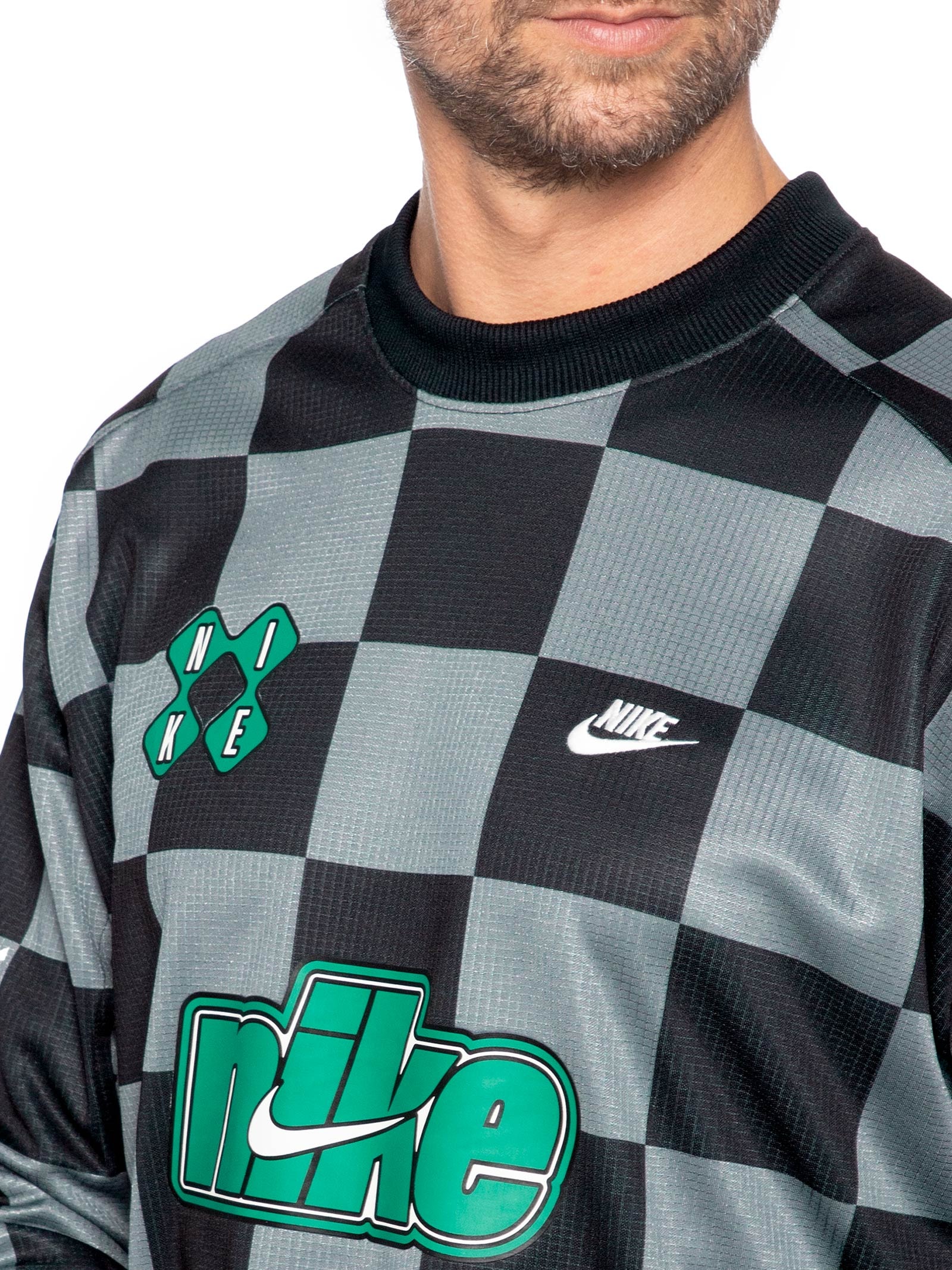 Camiseta Masculina Club Goalie Top Away Ftbl Preto Nike