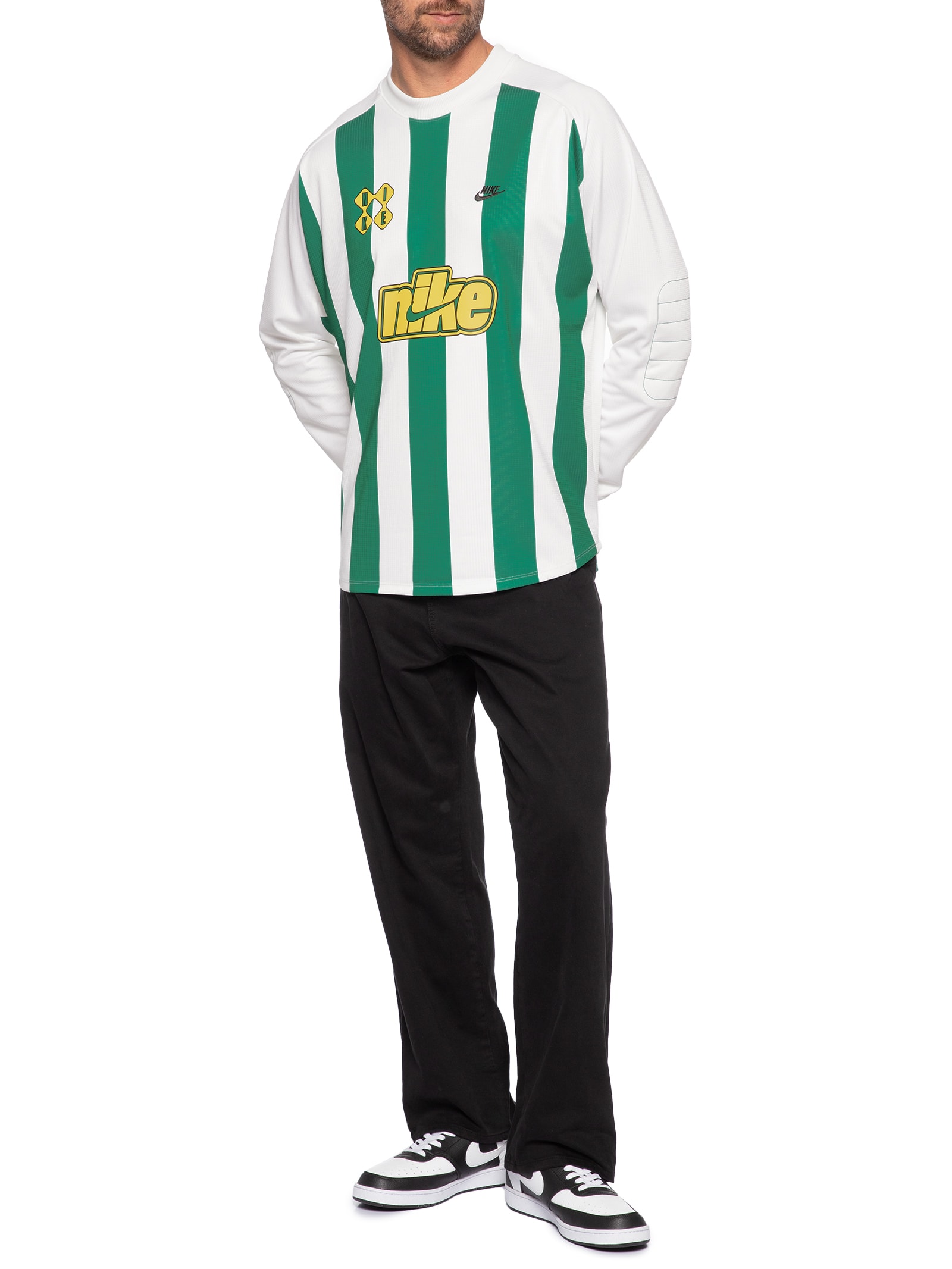 Camiseta Masculina Club Goalie Top Home Ftbl Branco Nike