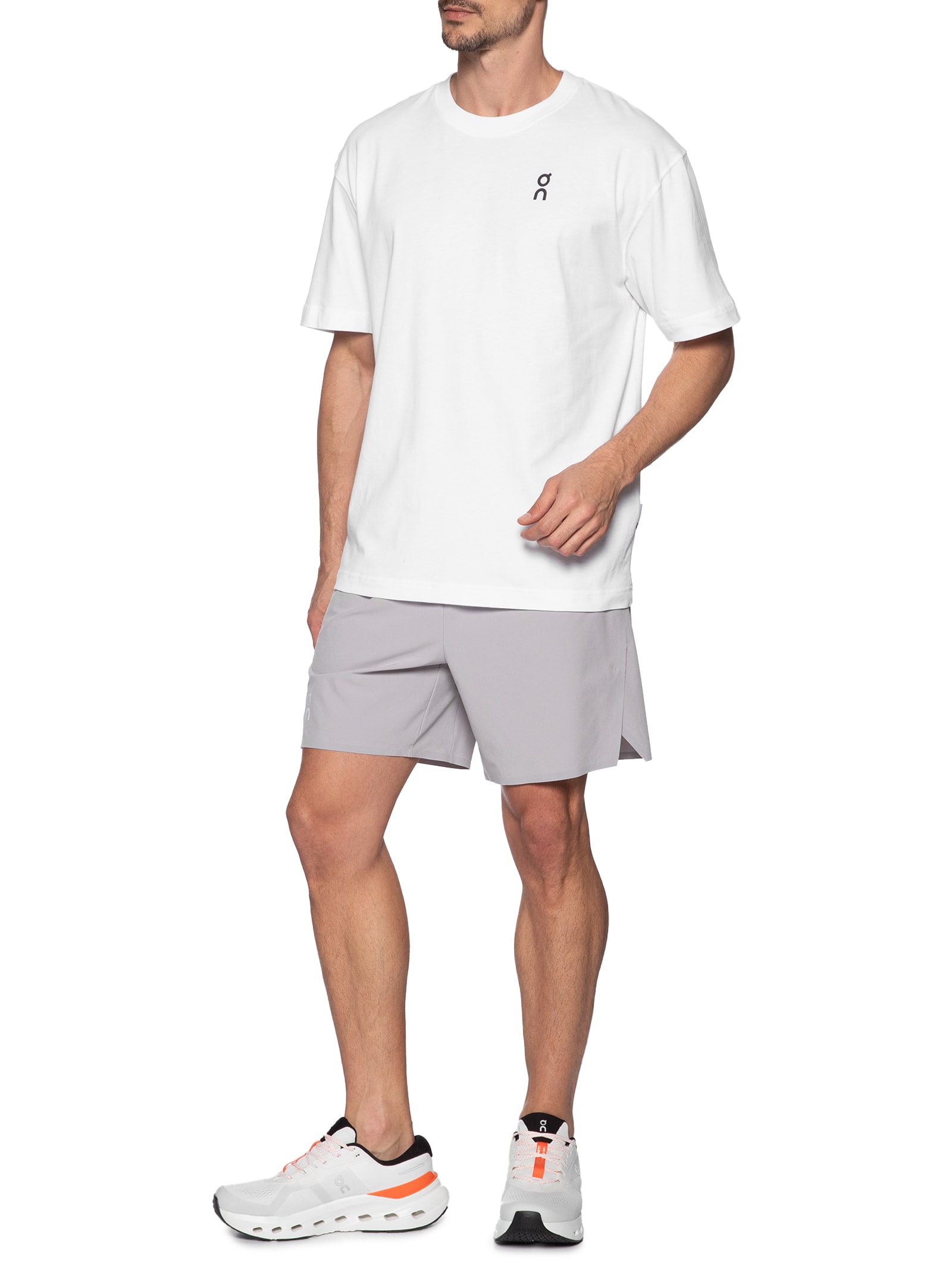 Camiseta Masculina Club-T 1 Branco On Running