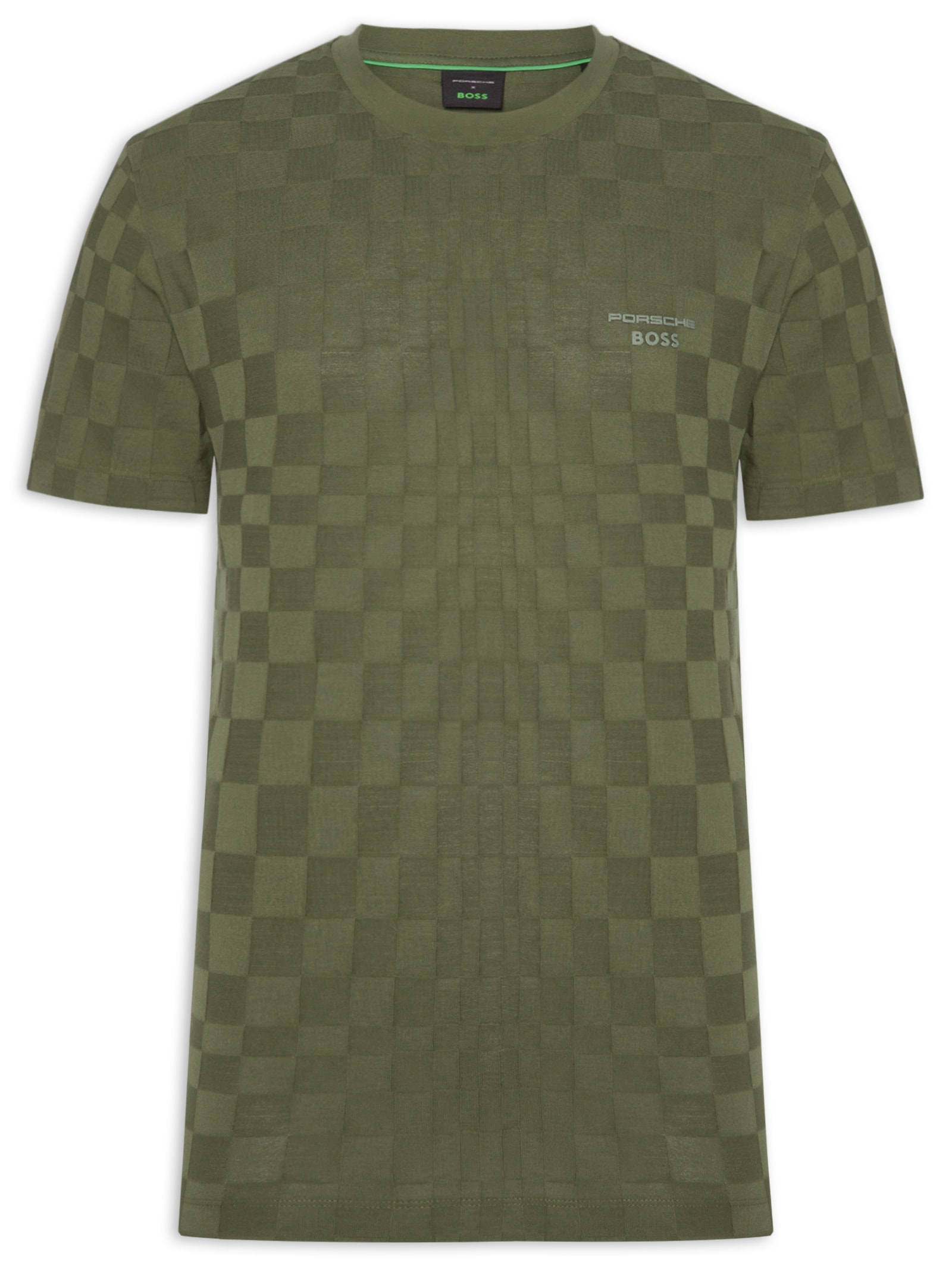 Camiseta Masculina Collab Porsche Ts Spirit 70 Jacq Verde Boss