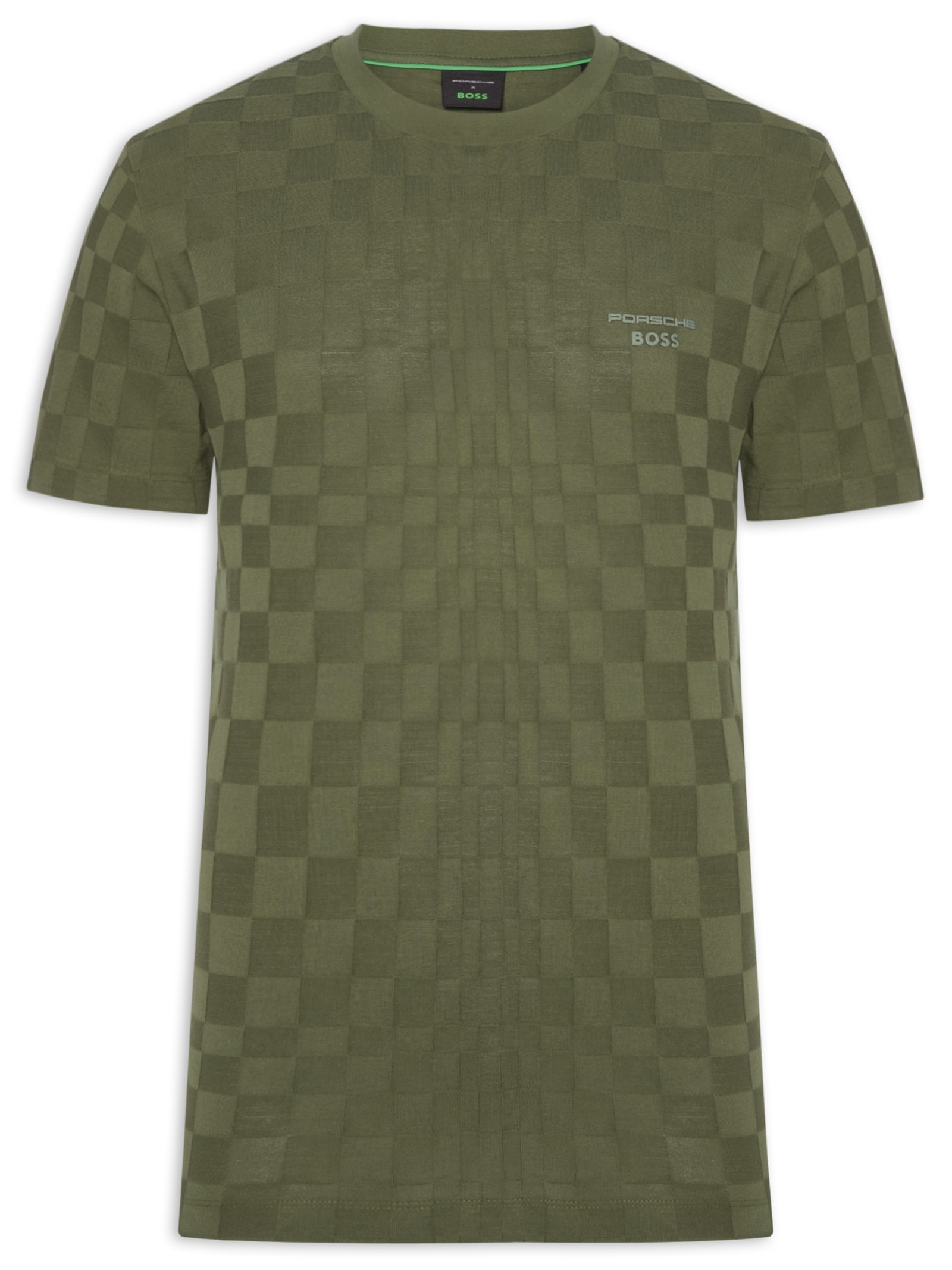 Camiseta Masculina Collab Porsche Ts Spirit 70 Jacq Verde Boss