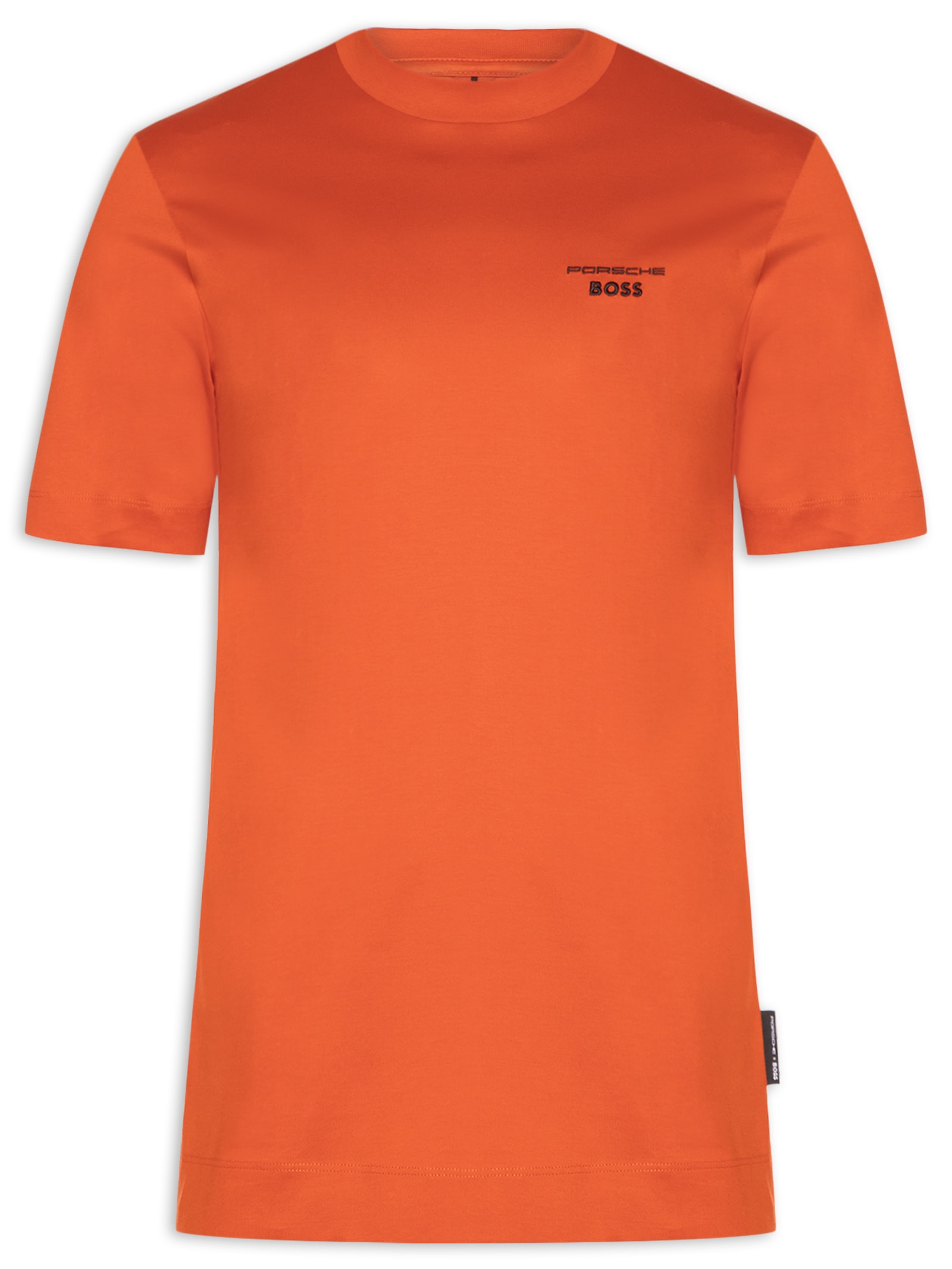 Camiseta Masculina Collab Porshe C Thompson 01 Laranja Boss