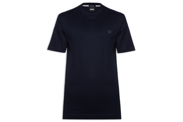 Camiseta Masculina com Aplique C Taut 01 - Azul