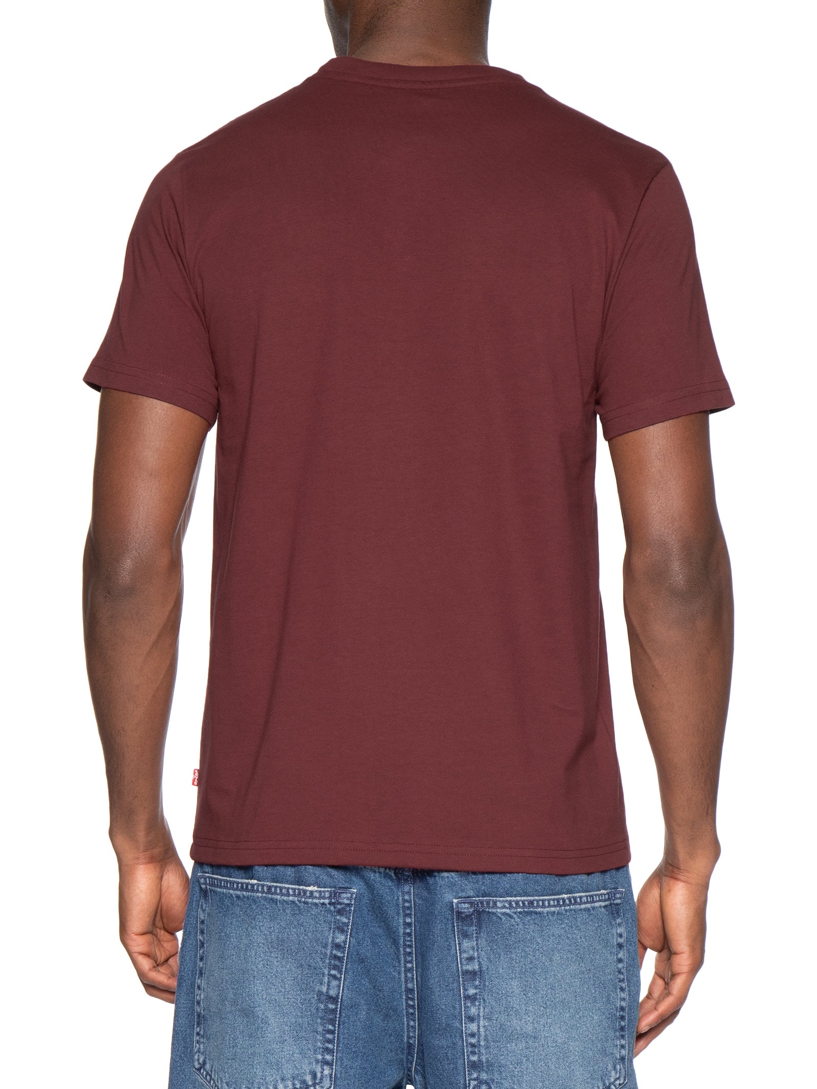 Camiseta Masculina Com Estampa Vermelho Levi's