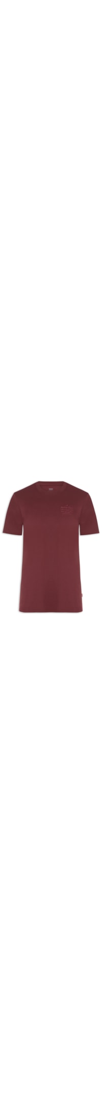 Camiseta Masculina Com Estampa - Vermelho