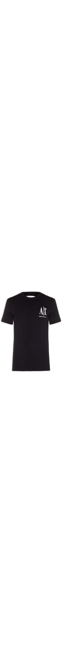 Camiseta Masculina Com Logo - Azul