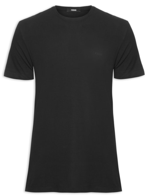 Camiseta Masculina Com Nome - Preto