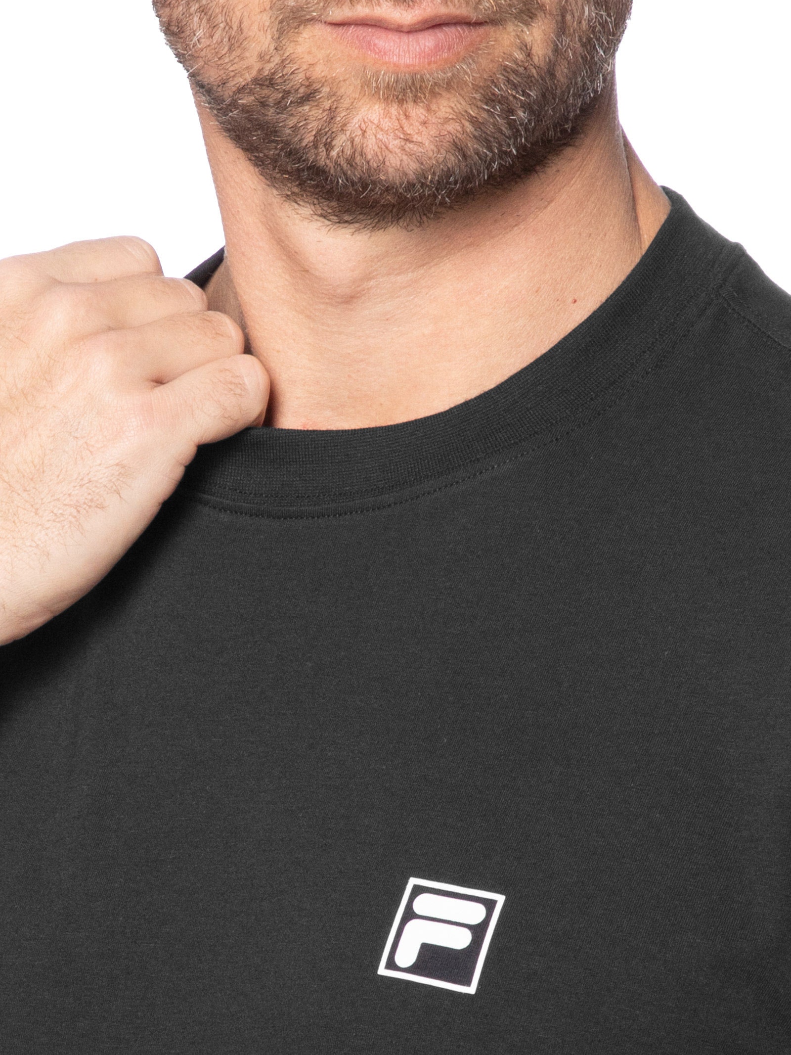 Camiseta Masculina Comfort Classic Preto Fila
