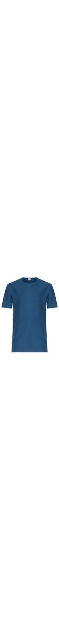 Camiseta Masculina Comfort Em Malha Texturizada - Azul