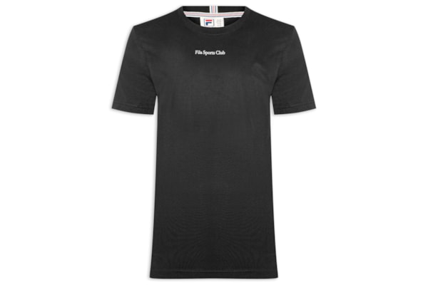 Camiseta Masculina Comfort Graphic Sport Clube - Preto