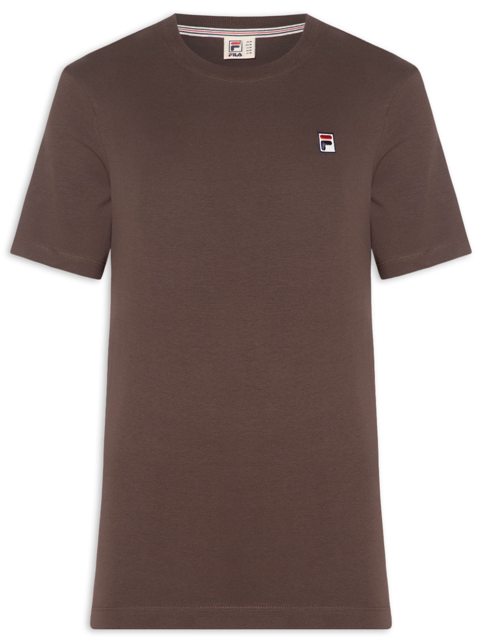 Camiseta Masculina Comfort Piemonte Graphic Marrom Fila